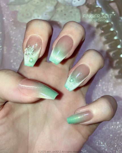 ネイルチップ(シールタイプ)/FINGER SUIT/ネイルチップ・パーツを使ったクチコミ(4枚目)