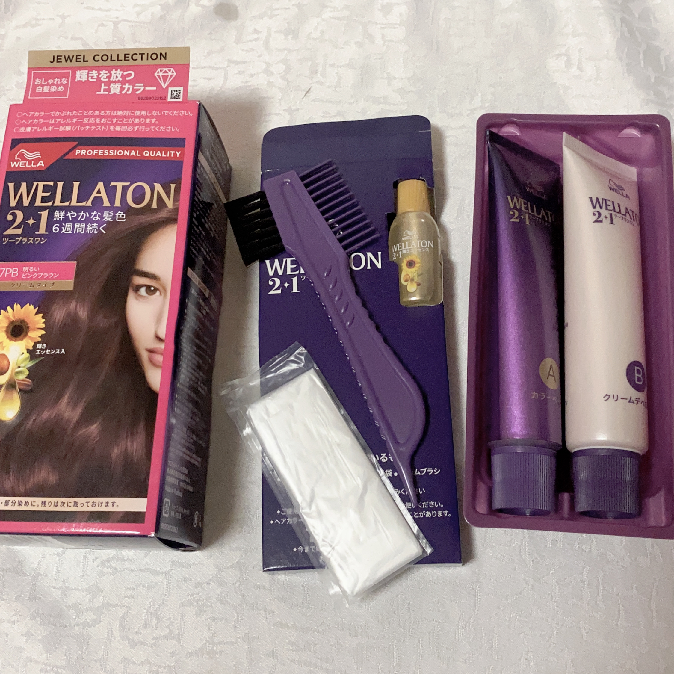 ウエラトーン ツープラスワン クリームタイプ/ウエラ/ヘアカラーを使ったクチコミ（2枚目）