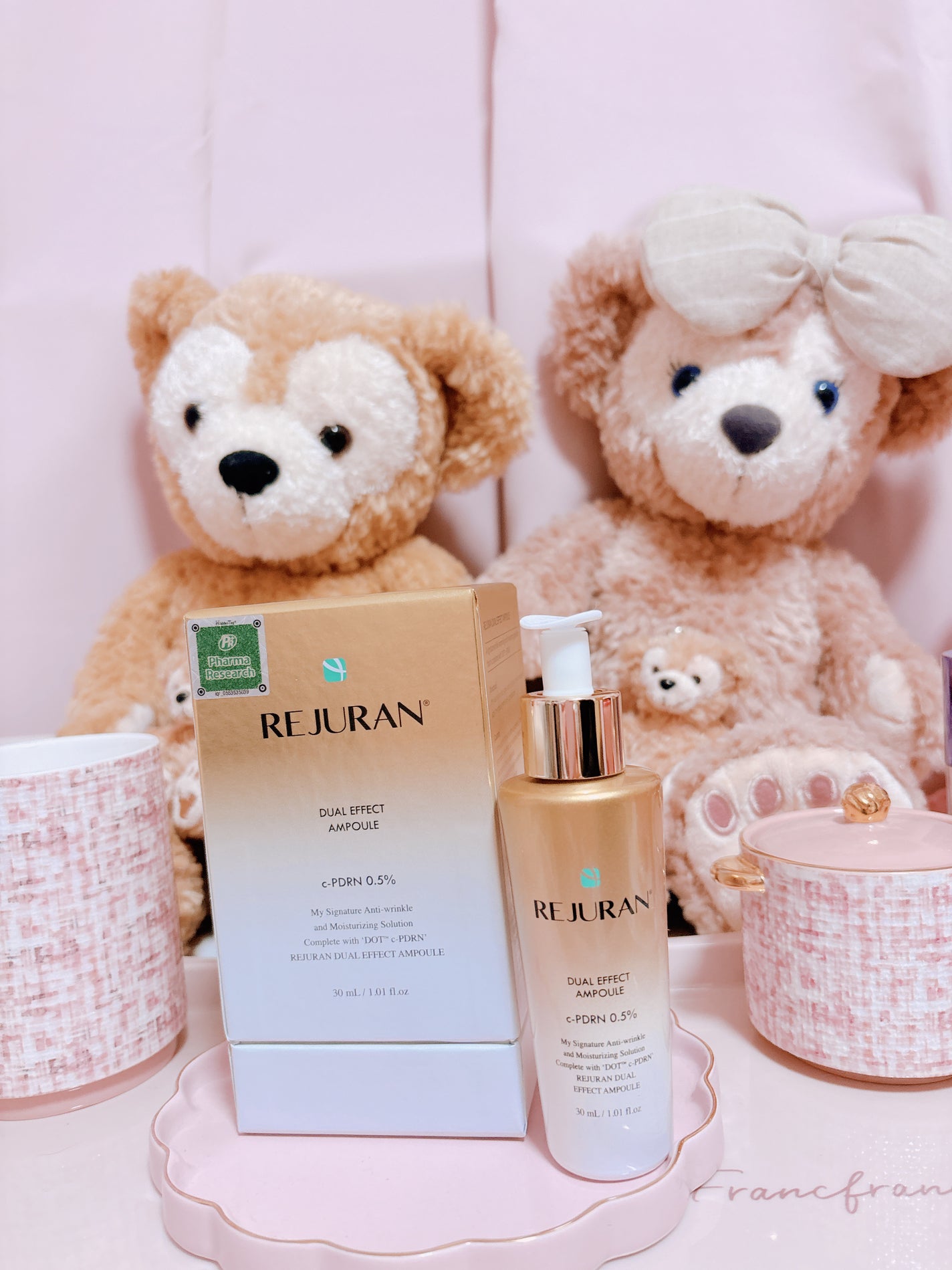 ãã¥ã¢ã« ãšãã§ã¯ã ã¢ã³ãã«/REJURAN COSMETICS/çŸå®¹æ¶²ã䜿ã£ãã¯ãã³ãïŒ2æç®ïŒ