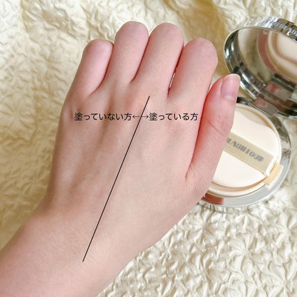 エンジェリックサテンクッション/TWO SLASH FOUR/クッションファンデーションを使ったクチコミ(6枚目)