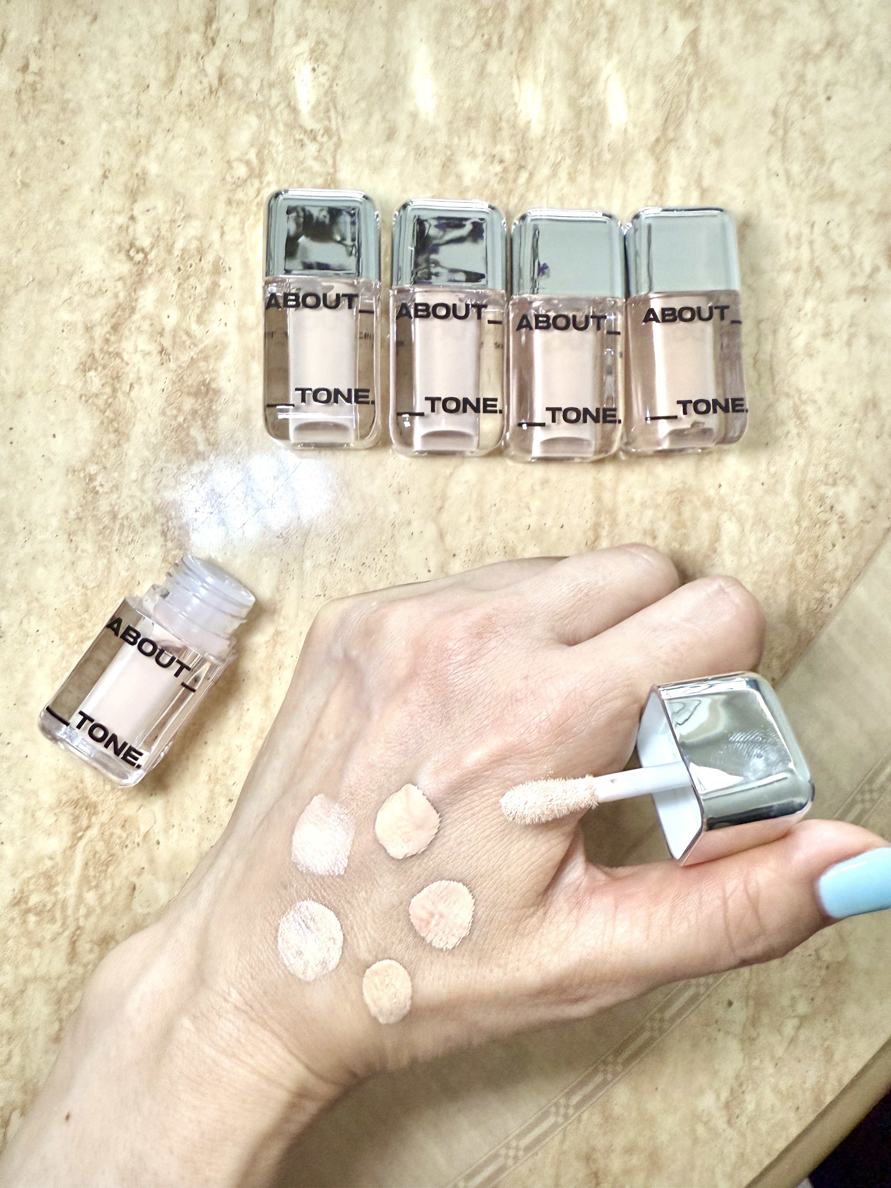 スキンレイヤーカバーフィットコンシーラー/ABOUT TONE/リキッドコンシーラーを使ったクチコミ（1枚目）