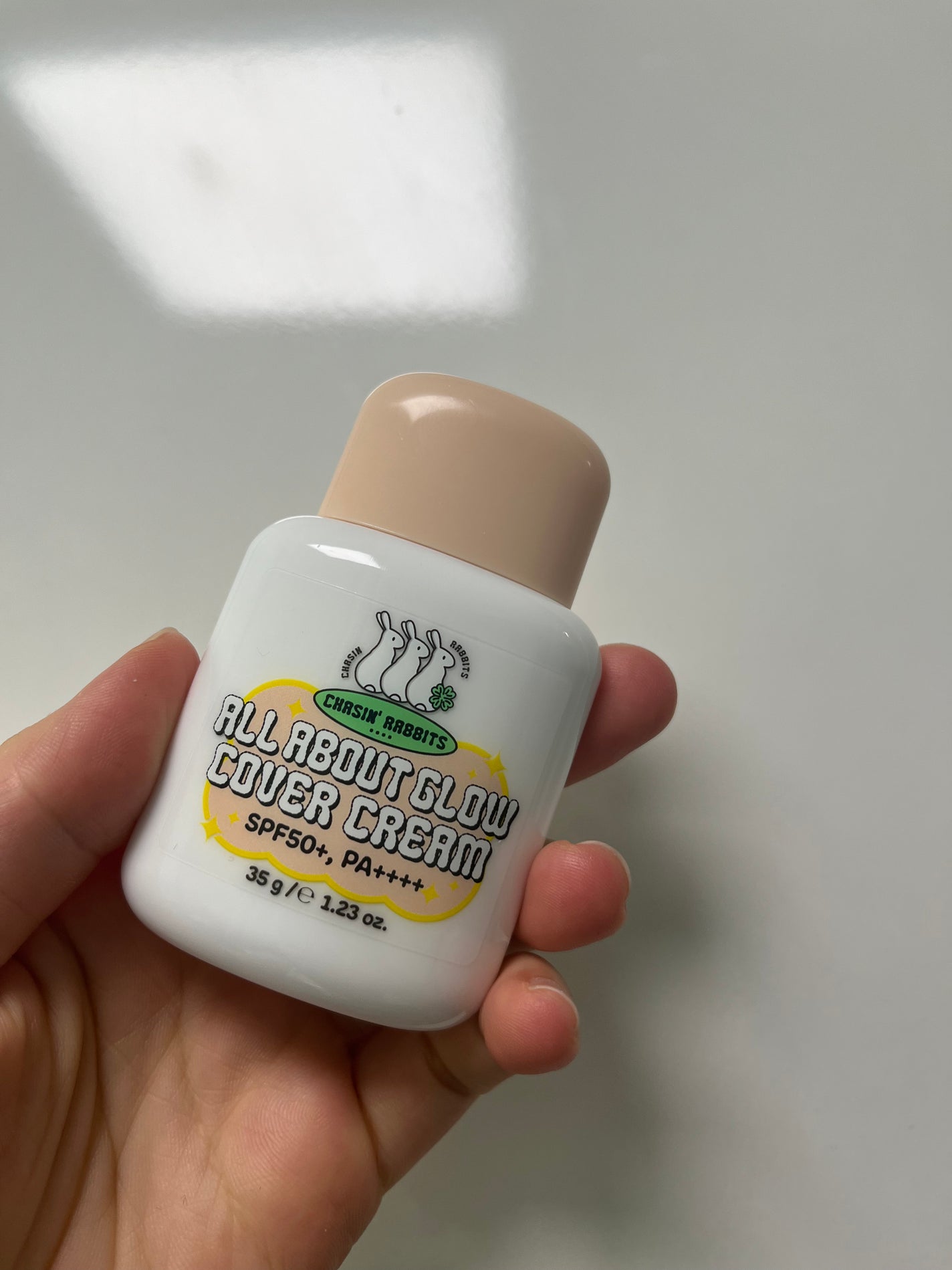 オールアバウトグロウカバークリーム/CHASIN'RABBITS/日焼け止めクリームを使ったクチコミ(1枚目)
