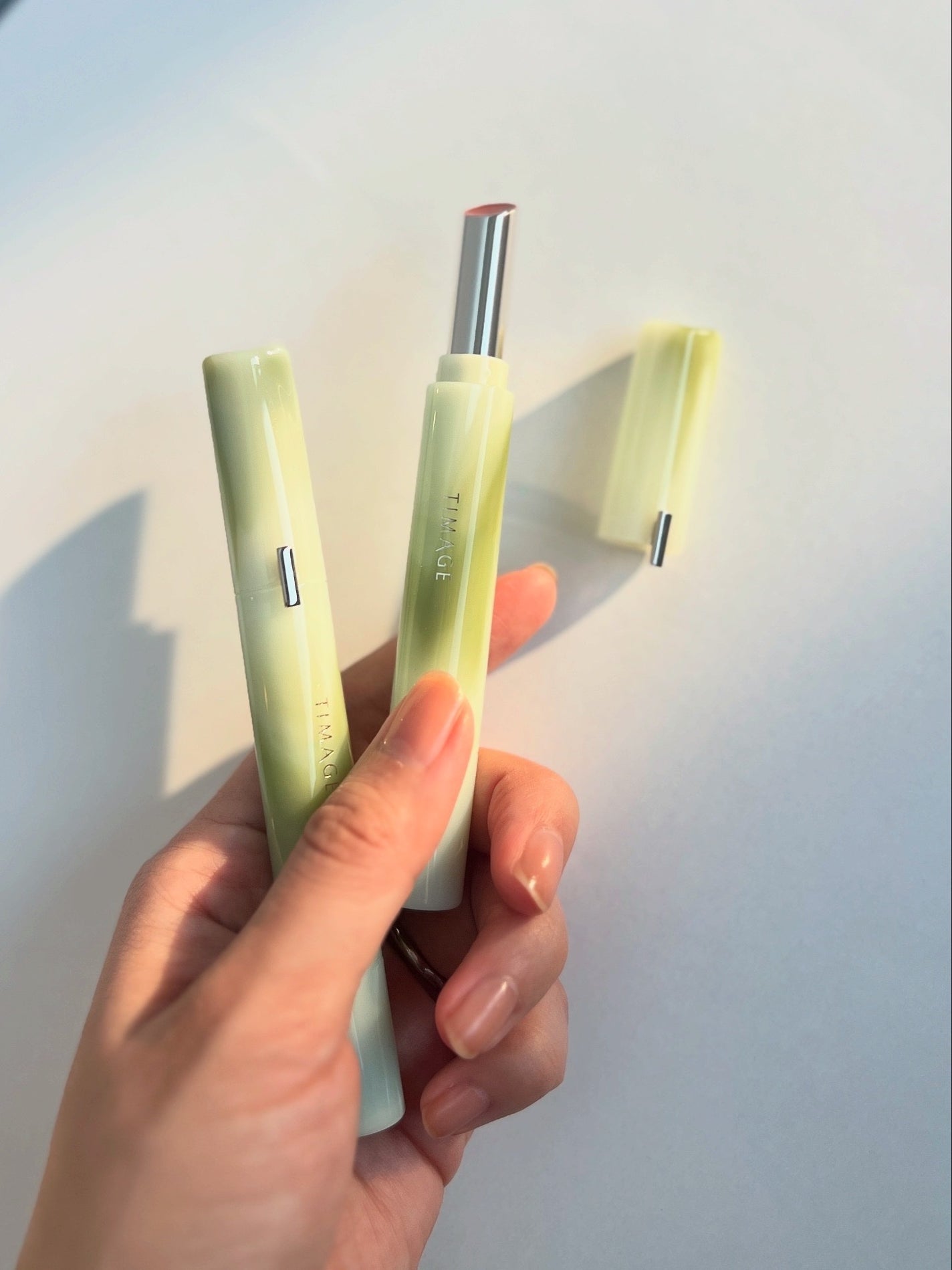 エッセンスリップジェル/TIMAGE/口紅を使ったクチコミ(2枚目)