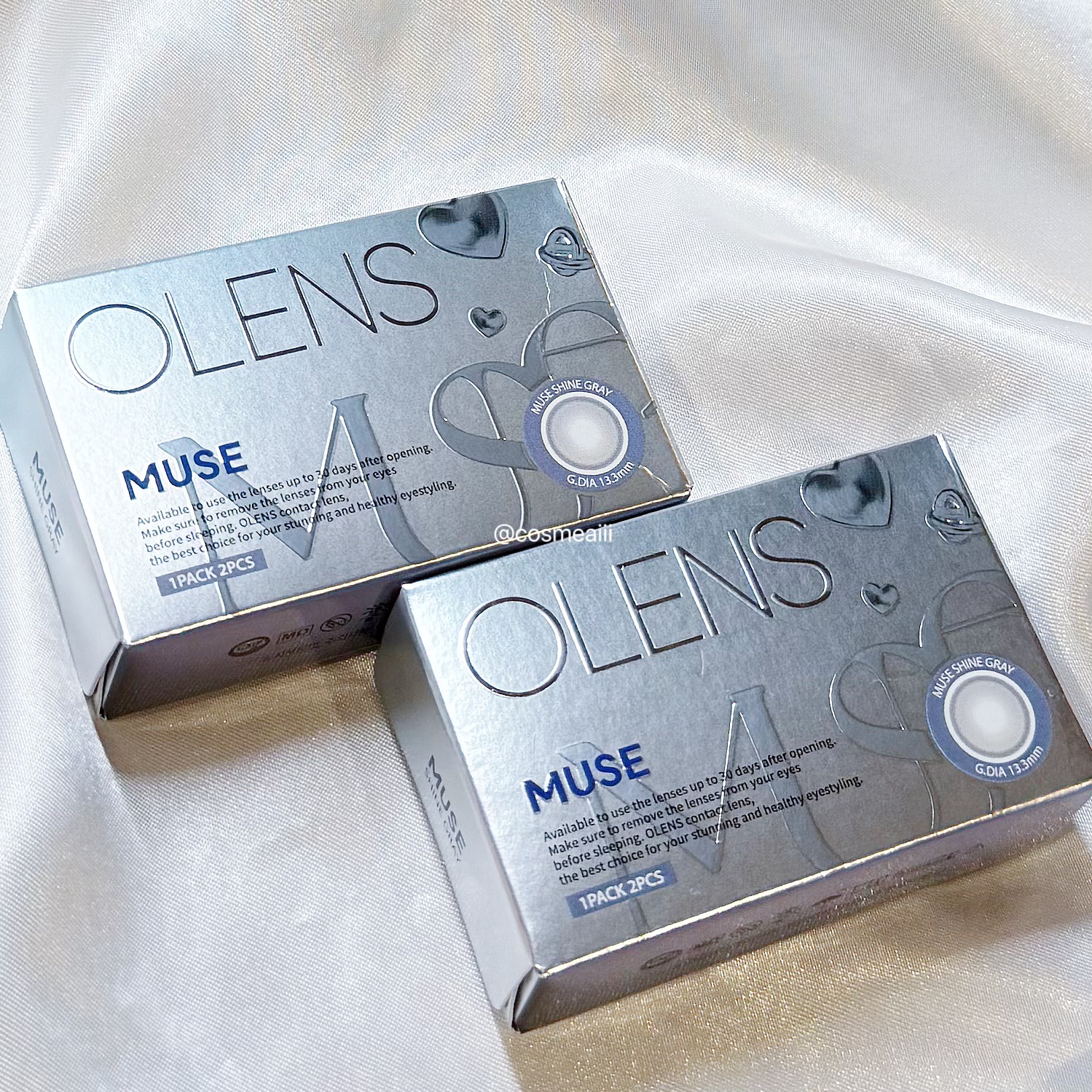 MUSE 1month/OLENS/１ヶ月（１MONTH）カラコンを使ったクチコミ（2枚目）