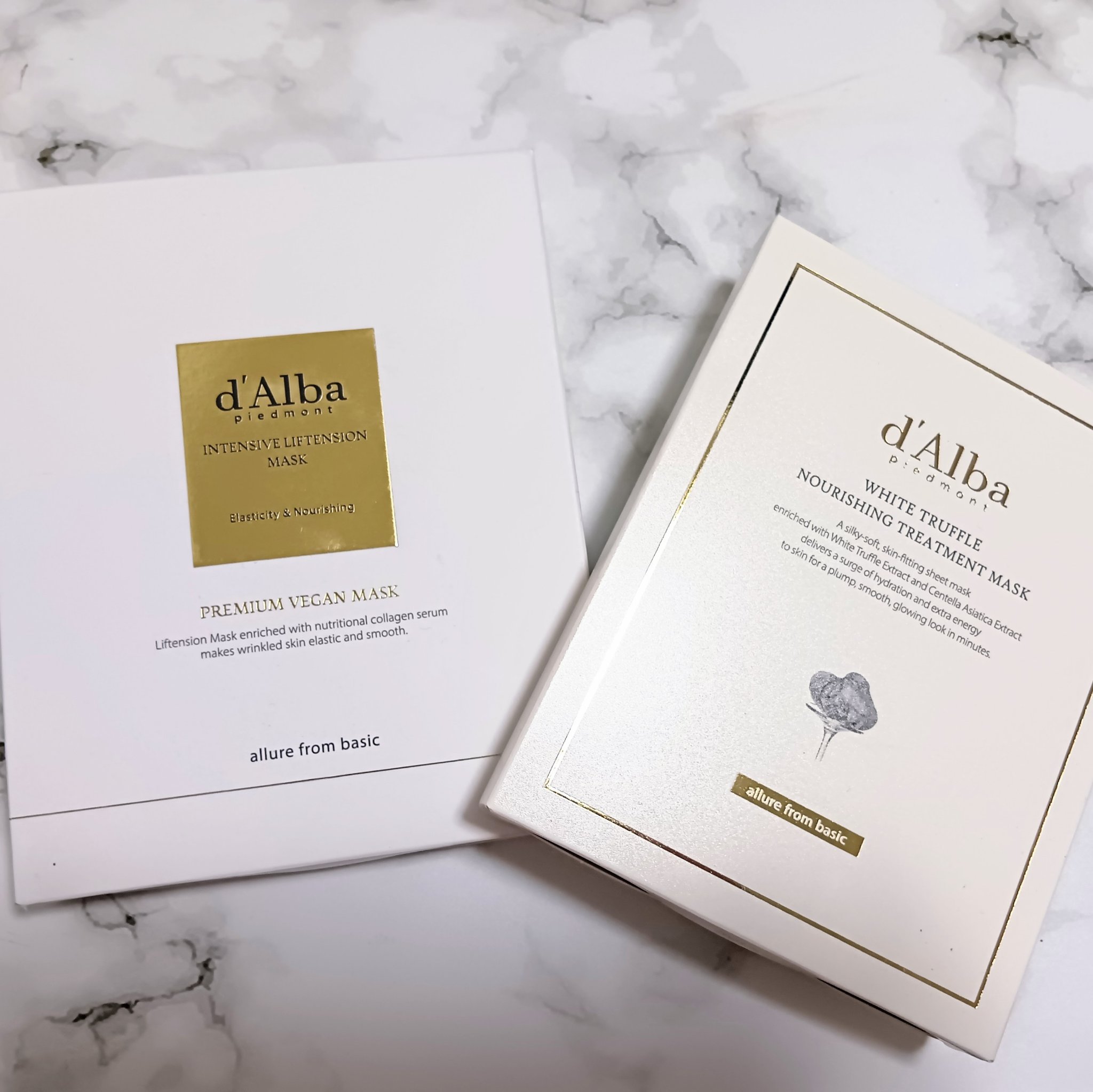 ホワイトトリュフナリシングトリートメントマスク/ダルバ/シートマスク・パックを使ったクチコミ（1枚目）