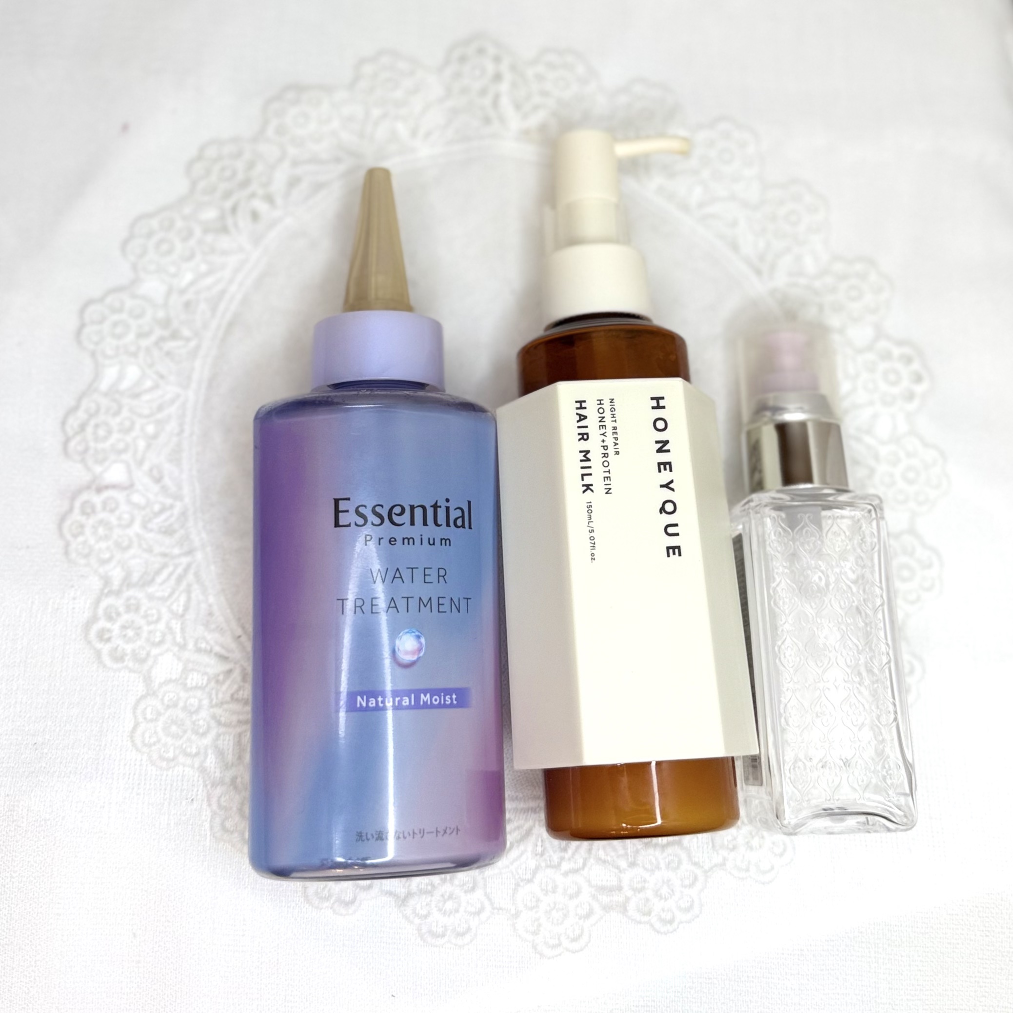 ジルスチュアート ホワイトフローラル ヘアオイル スムースリペア/JILL STUART/ヘアオイルを使ったクチコミ（2枚目）