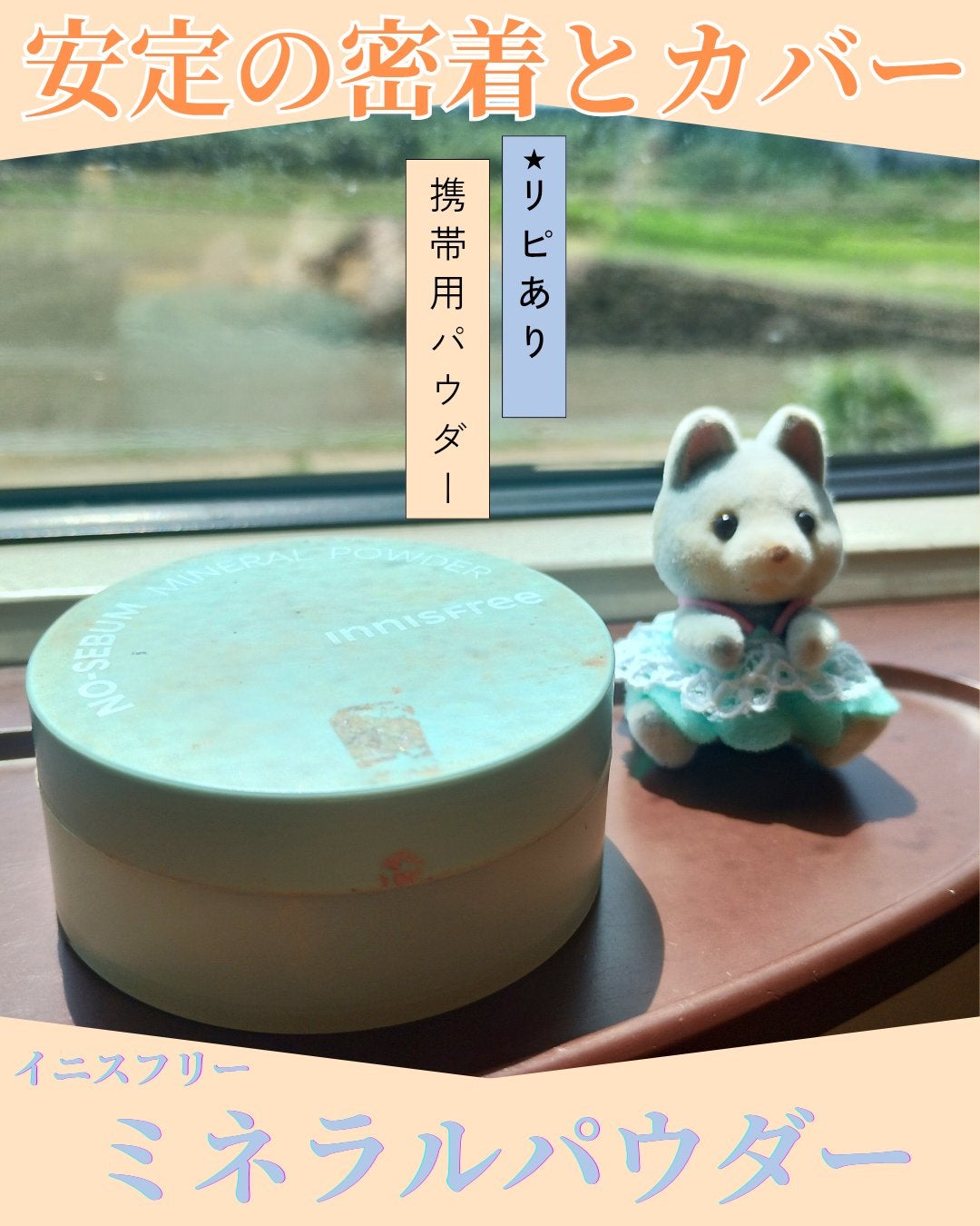 ノーセバム ミネラルパウダー N/innisfree/ルースパウダーを使ったクチコミ(1枚目)