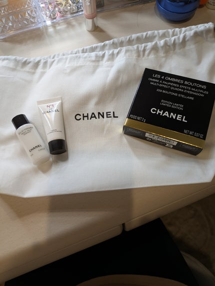 レ キャトル オンブル ブトン/CHANEL/アイシャドウパレットを使ったクチコミ(3枚目)