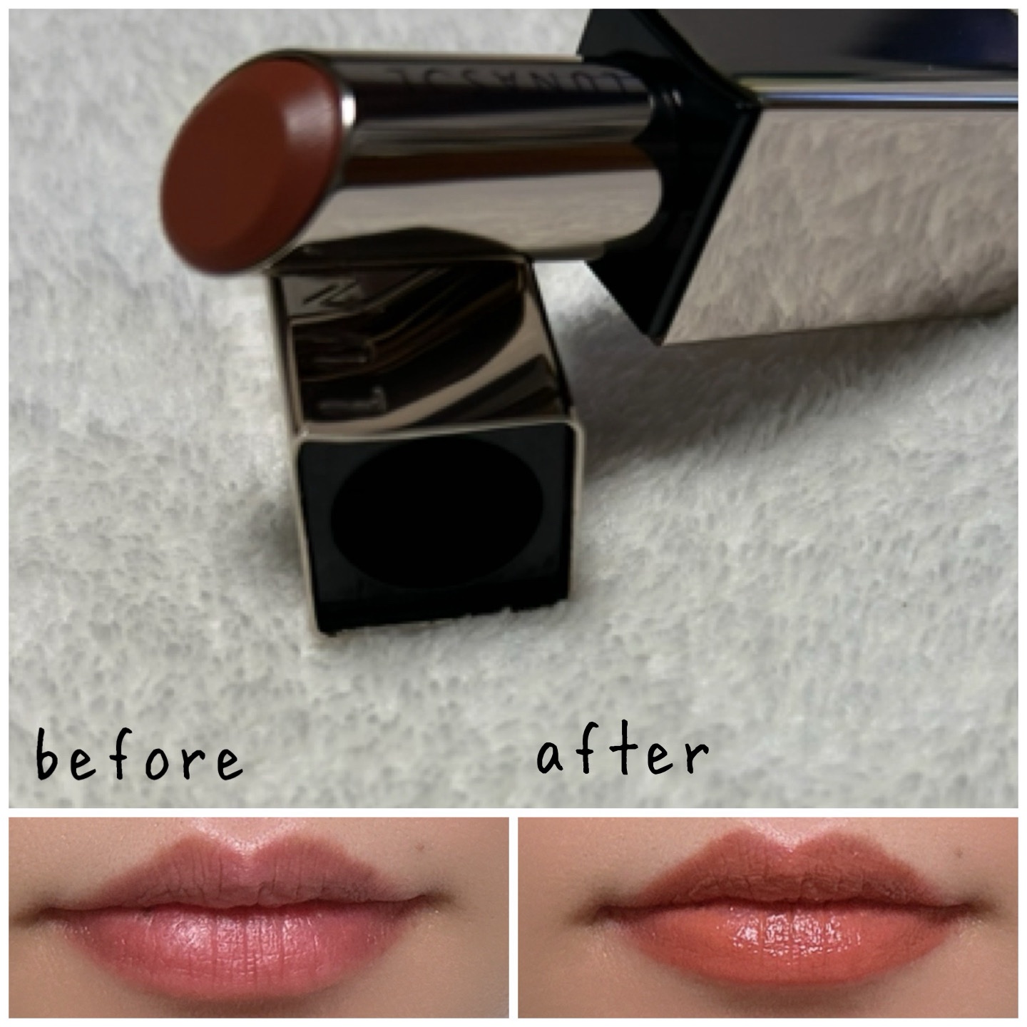 ルナソル フュージングカラーリップス/LUNASOL/口紅を使ったクチコミ（3枚目）