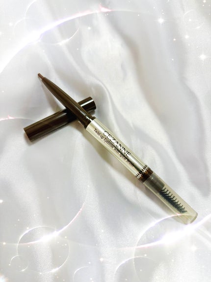 ブラシ付きアイブロウ繰り出し/CEZANNE/アイブロウペンシルを使ったクチコミ(1枚目)