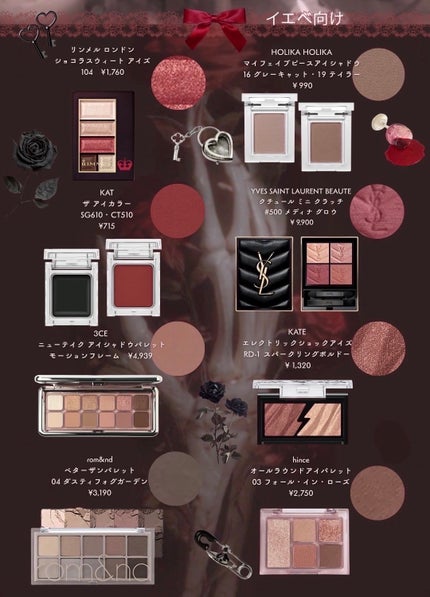 ショコラスウィート アイズ/リンメル ロンドン/アイシャドウパレットを使ったクチコミ(4枚目)