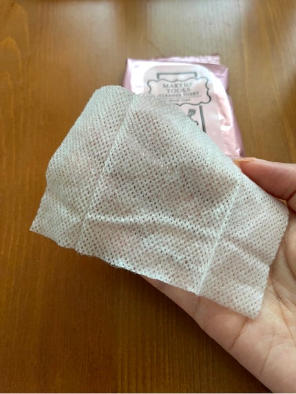 メイクツールクリーナーシート/コージー/その他化粧小物を使ったクチコミ(2枚目)