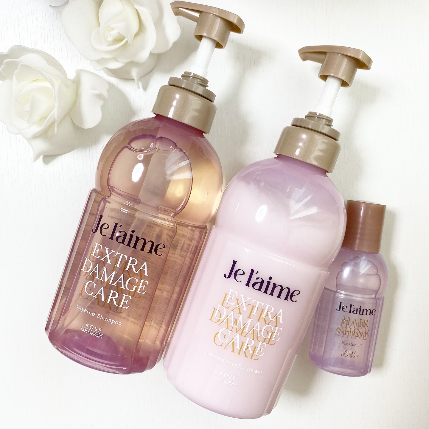 ジュレーム レイヤード シャンプー/ヘアトリートメント （エクストラダメージケア）/Je l'aime/市販シャンプーを使ったクチコミ（1枚目）