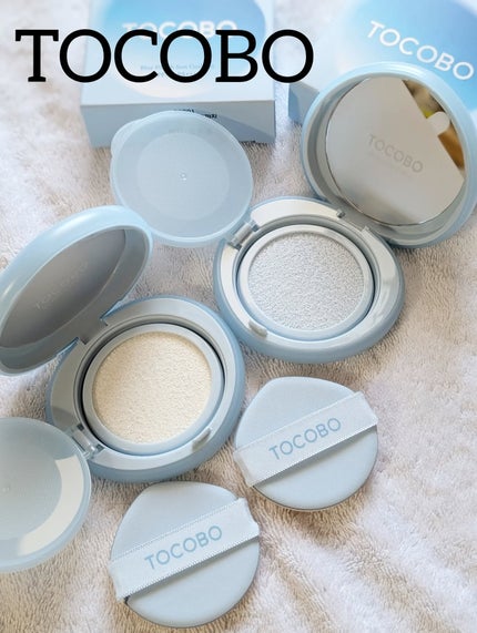ブラーフィニッシュサンクッション/TOCOBO/日焼け止めパウダーを使ったクチコミ(4枚目)