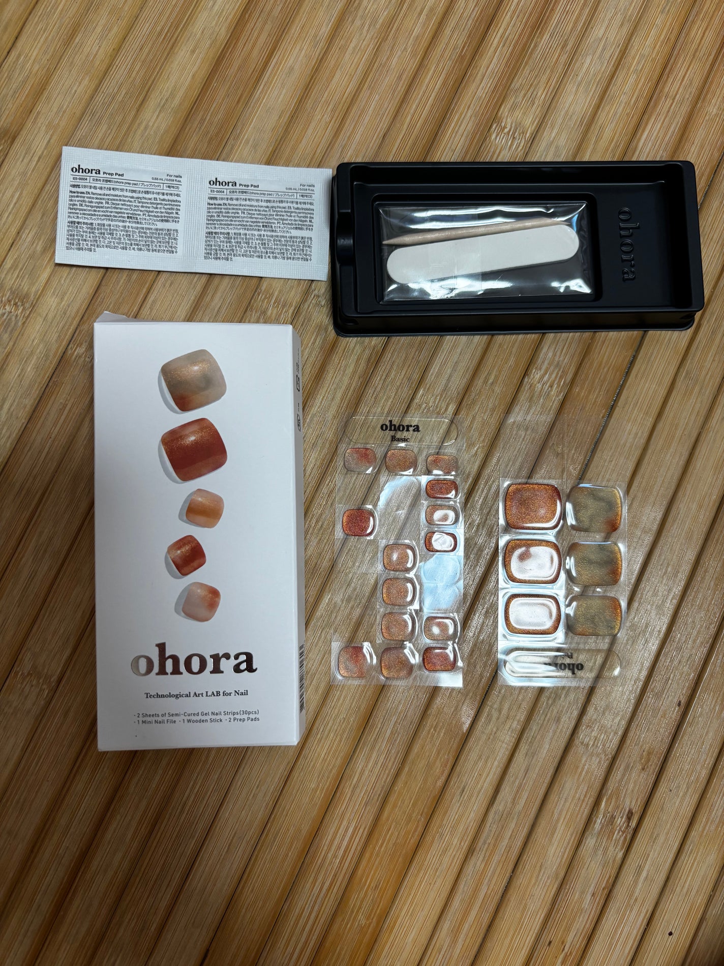 セミキュアジェルネイル(ペディキュア)/ohora/ネイルシールを使ったクチコミ(1枚目)