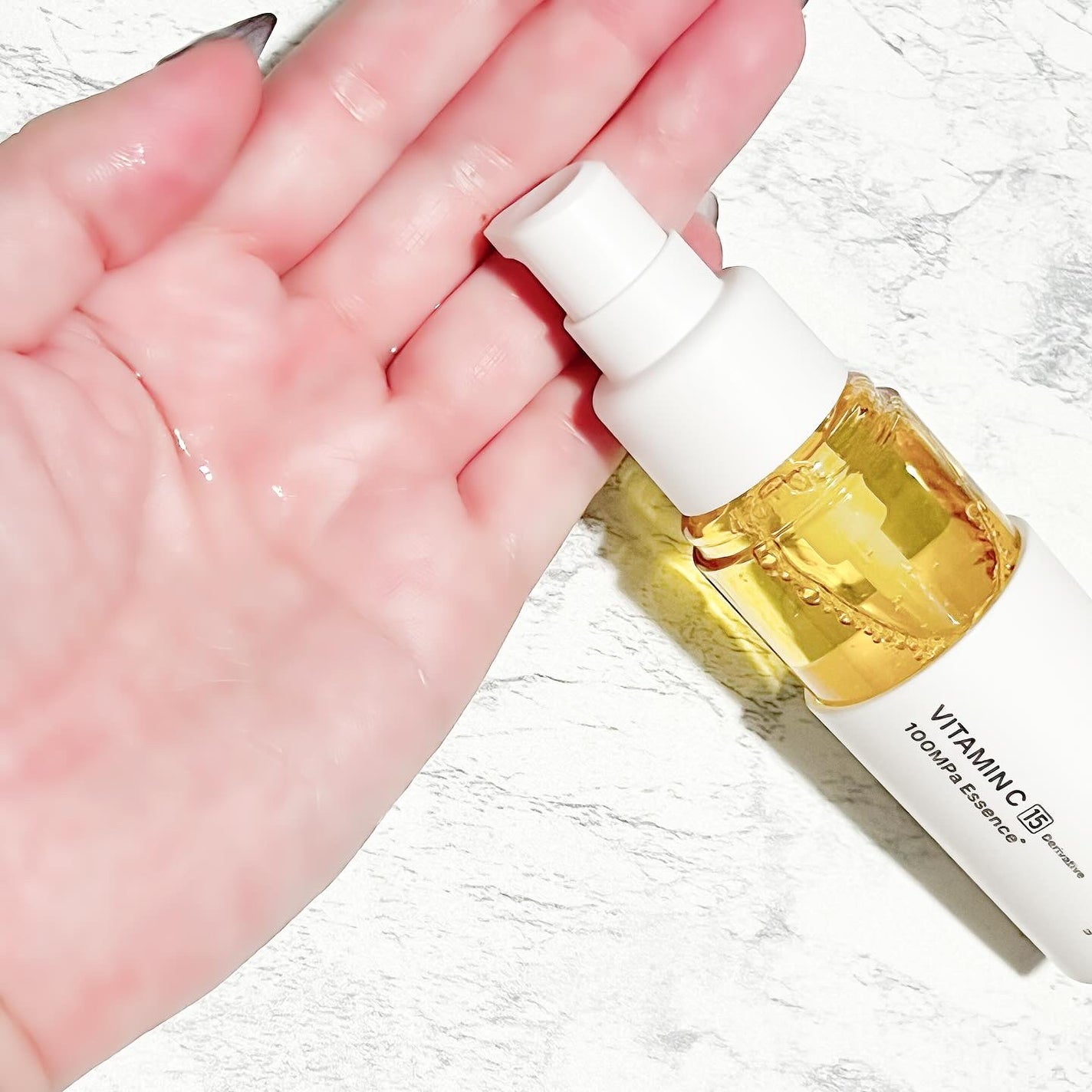 V エッセンス/unlabel/美容液を使ったクチコミ(2枚目)