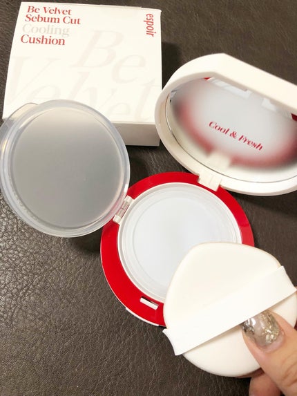 ビーベルベットカバークッション/espoir/クッションファンデーションを使ったクチコミ(5枚目)