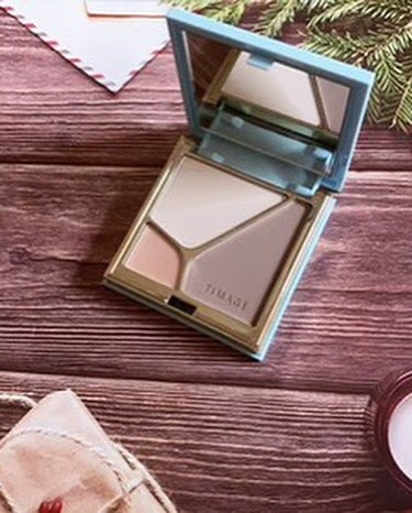 ハイライトシェーディングパレット/TIMAGE/パウダーハイライトを使ったクチコミ(8枚目)