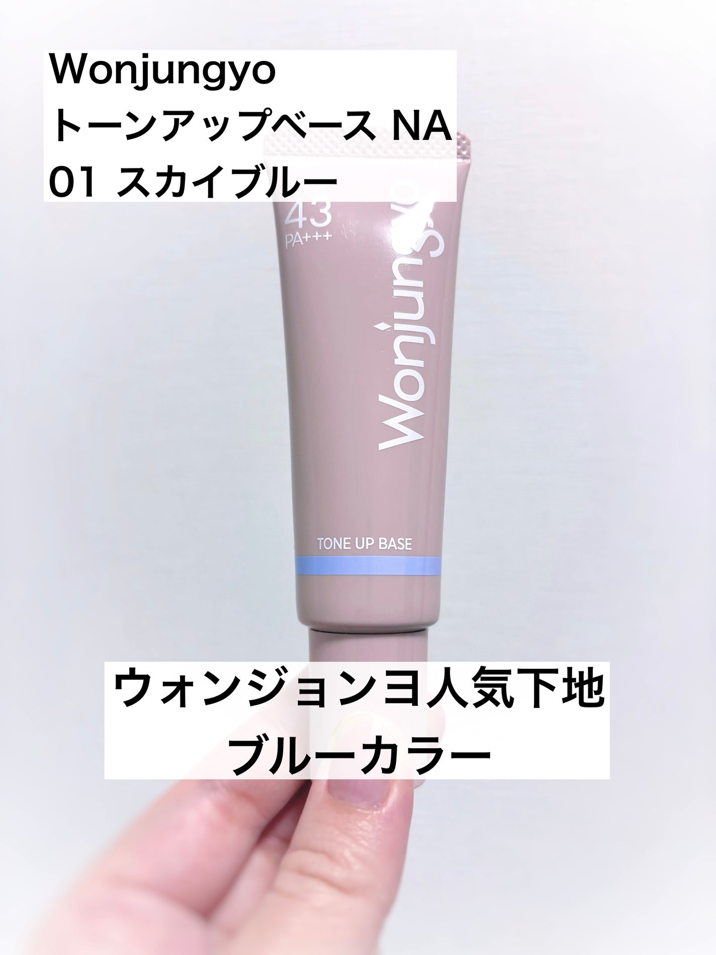 ウォンジョンヨ トーンアップベース NA/Wonjungyo/化粧下地を使ったクチコミ(1枚目)