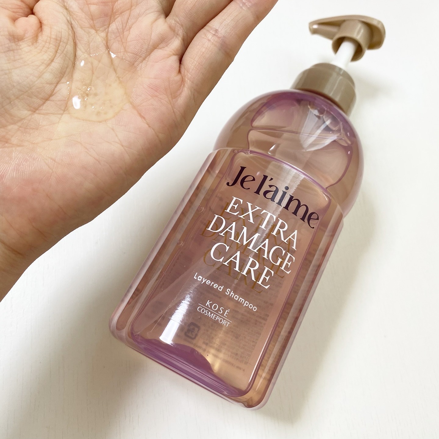 ジュレーム レイヤード シャンプー/ヘアトリートメント （エクストラダメージケア）/Je l'aime/市販シャンプーを使ったクチコミ（2枚目）