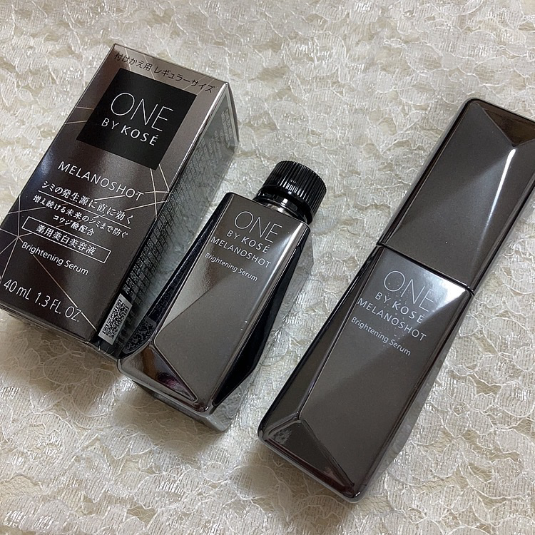 メラノショット W/ONE BY KOSE/美容液を使ったクチコミ（2枚目）