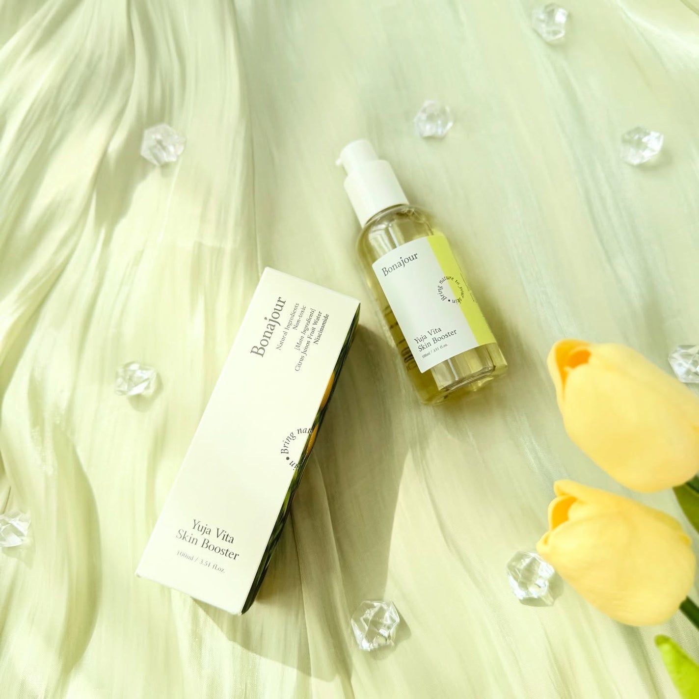 ゆずビタスキンブースター/Bonajour/ブースター・導入液を使ったクチコミ(4枚目)