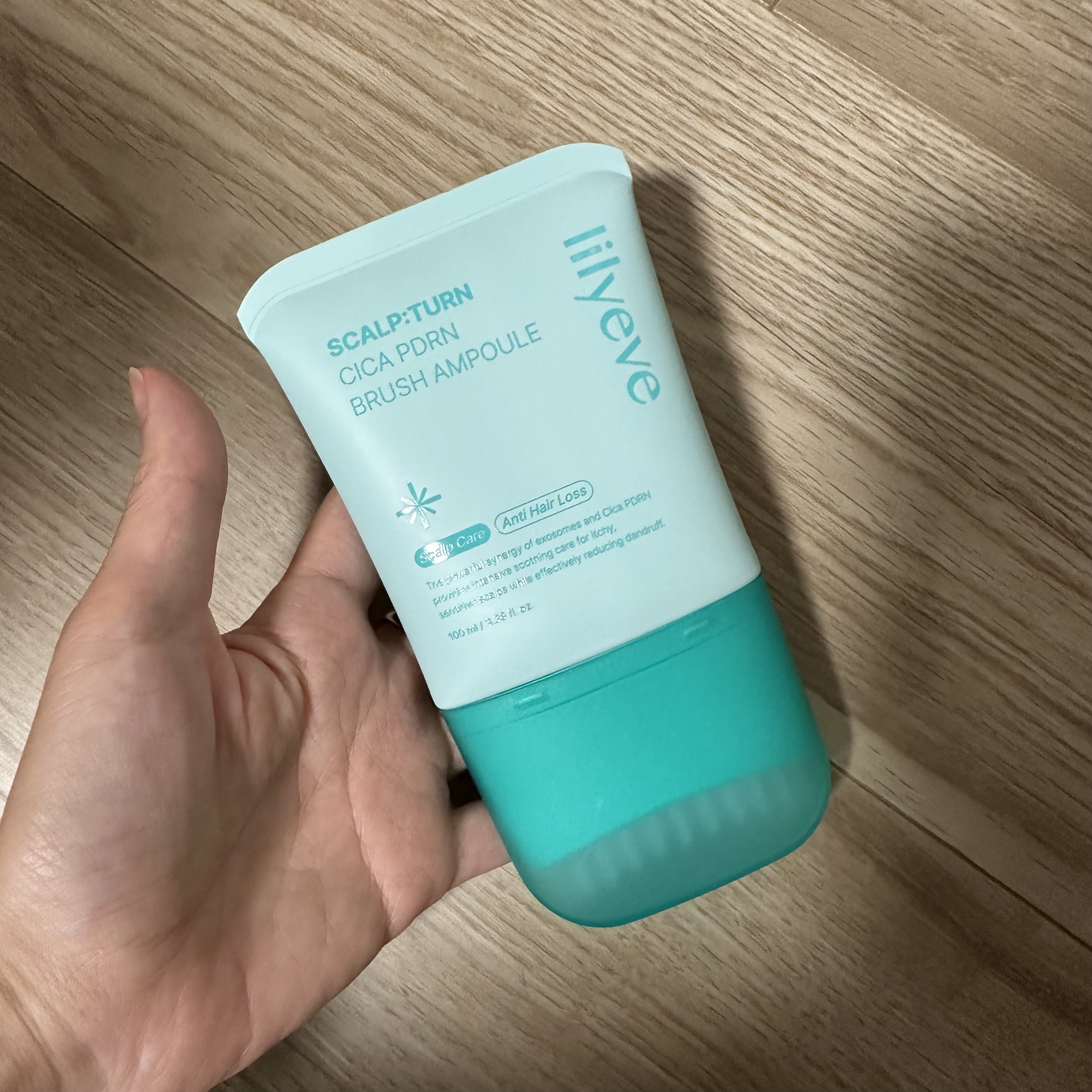 スカルプターンヘアアンプル/リリーイブ/頭皮ローションを使ったクチコミ（2枚目）