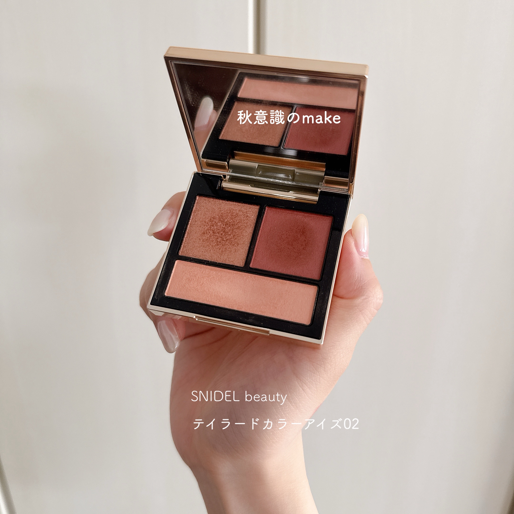 テイラード カラー アイズ 02 Girl Like Me/SNIDEL BEAUTY/アイシャドウパレットを使ったクチコミ（1枚目）