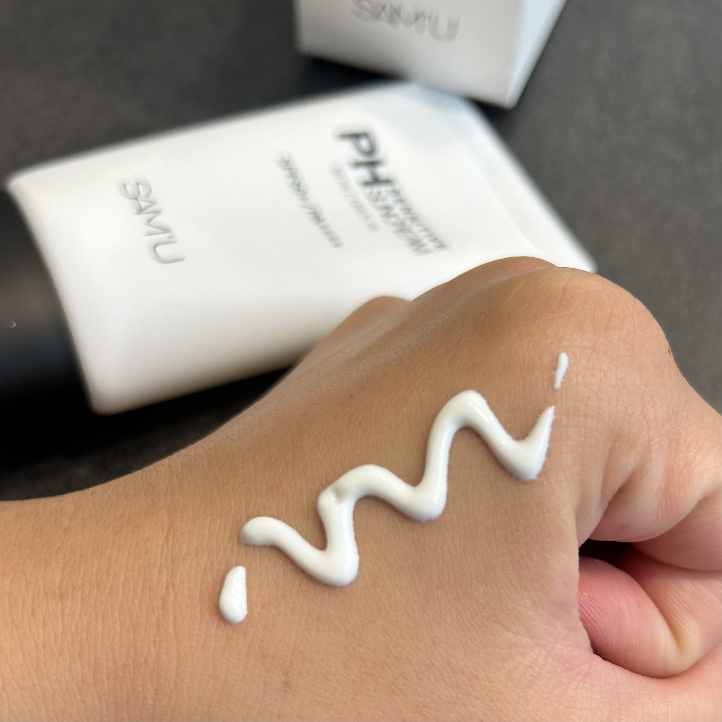 サミュ PHセンシティブサンクリーム/SAM'U/日焼け止めクリームを使ったクチコミ（2枚目）