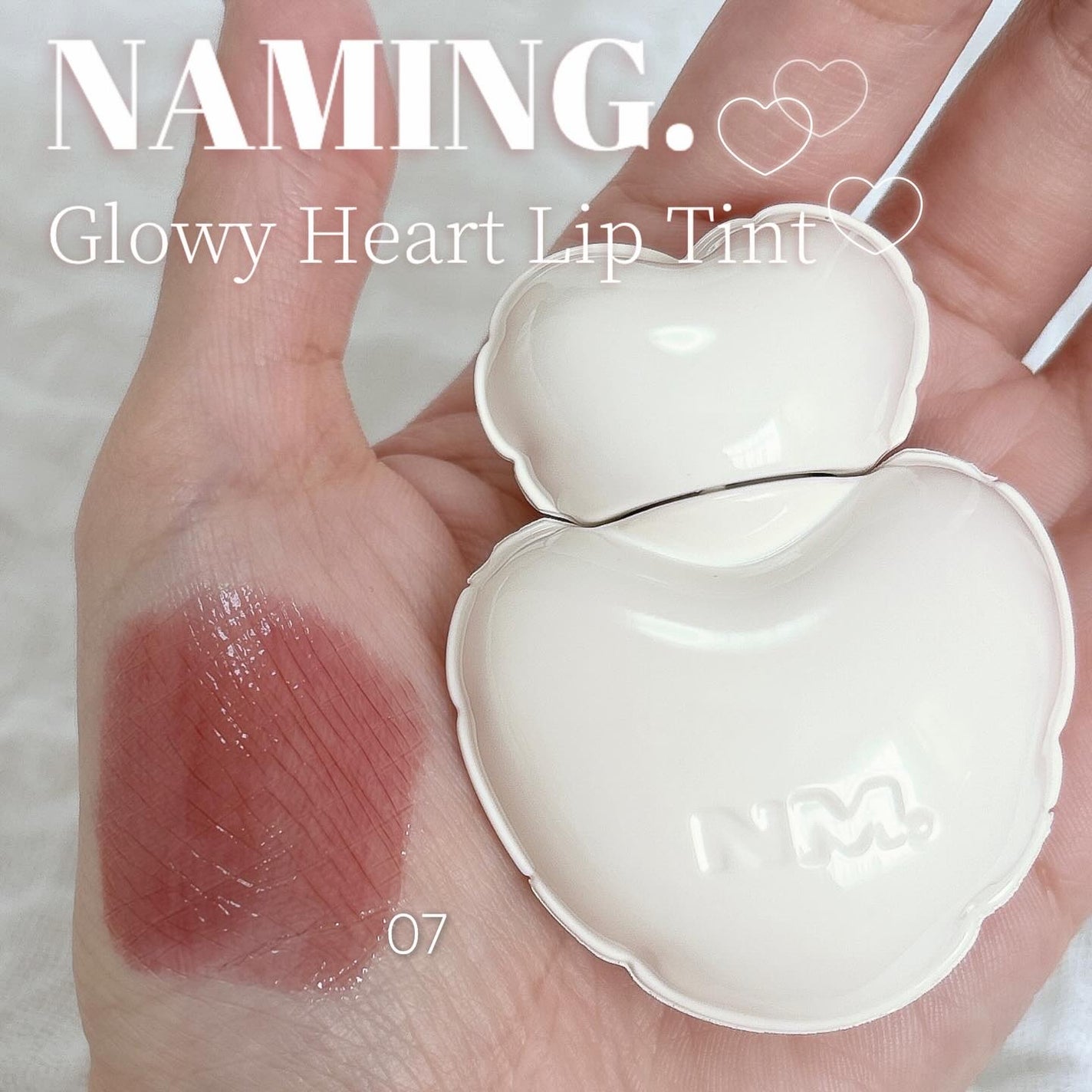 ネーミング グロウ ハートリップティント/NAMING./リップティントを使ったクチコミ(1枚目)