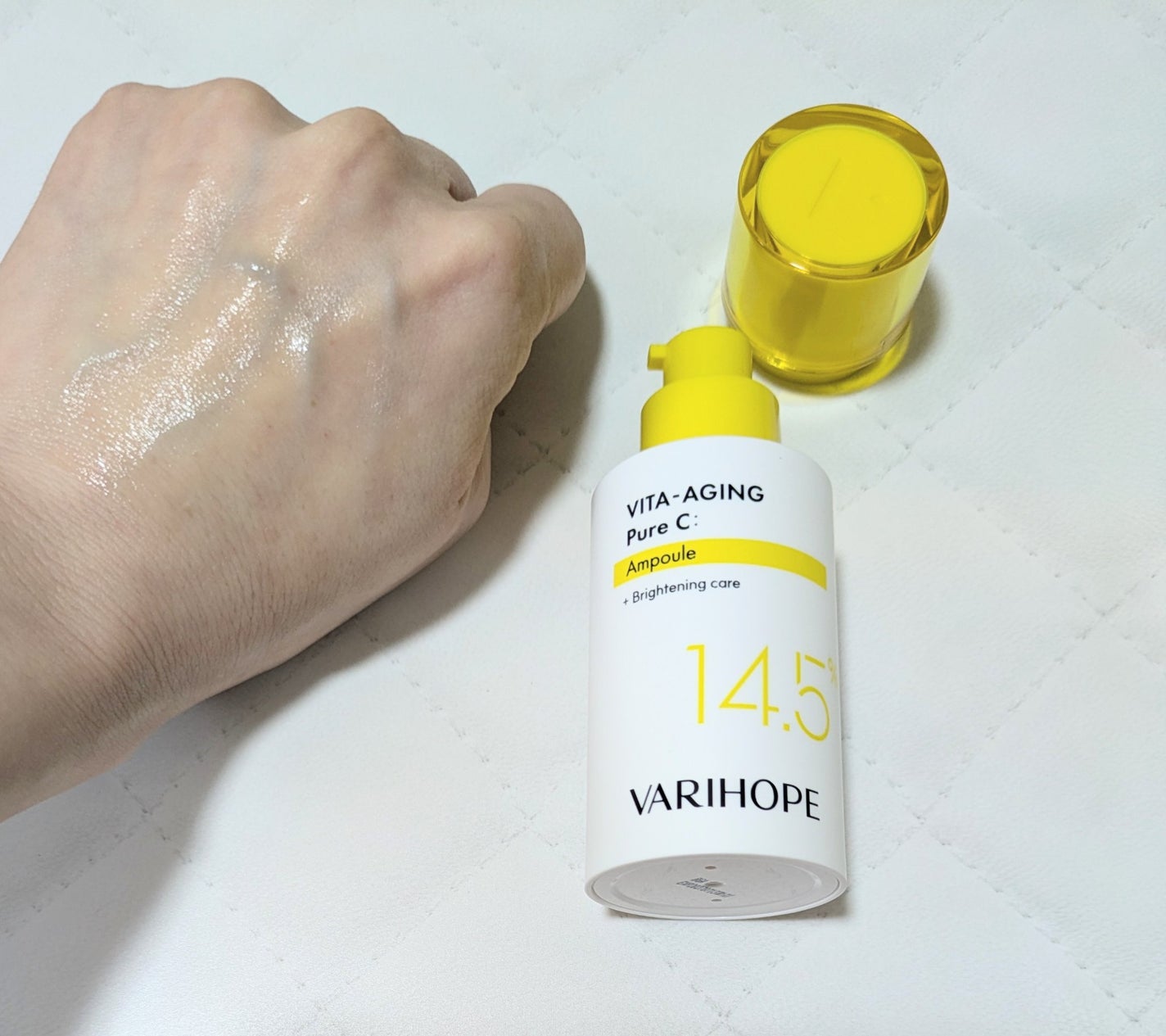 第2世代 ビタエイジングピュアC 美容液 /VARI:HOPE/美容液を使ったクチコミ(4枚目)