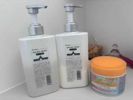 ストレートシャンプー/ストレートトリートメント ホワイトブロッサムの香り/Straine/市販シャンプーを使ったクチコミ(2枚目)