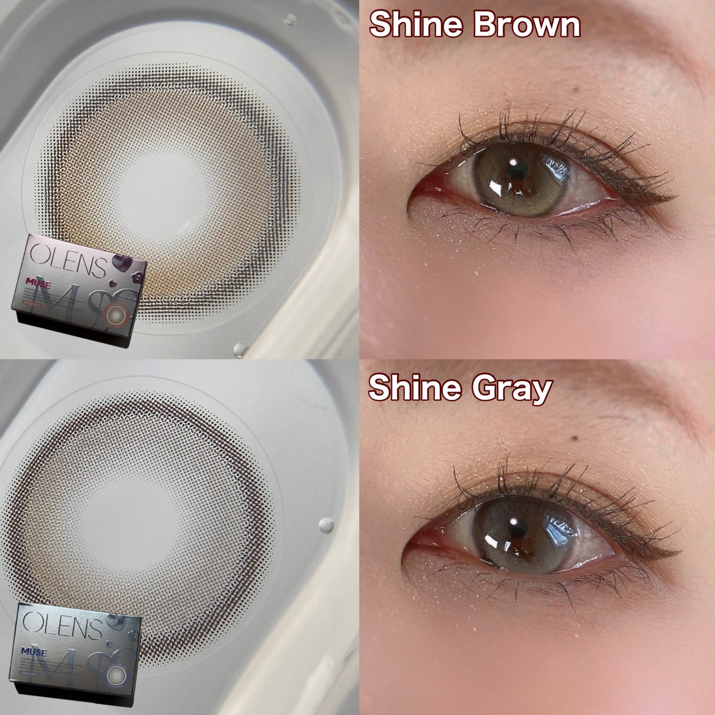 MUSE 1month/OLENS/1ヶ月(1MONTH)カラコンを使ったクチコミ(6枚目)