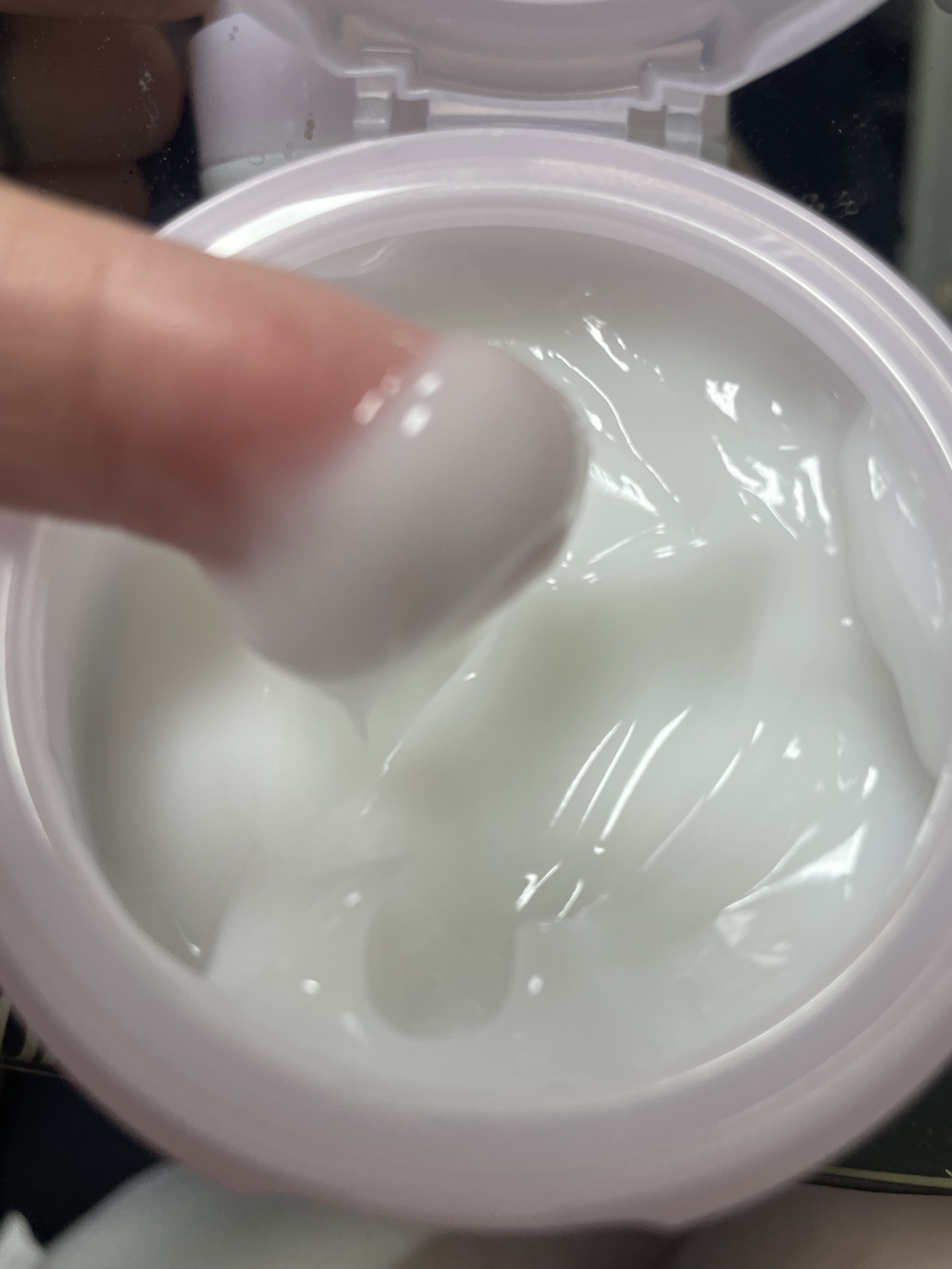 なめらか本舗 薬用リンクルジェルクリーム ホワイト【医薬部外品】  本体 100g/なめらか本舗/オールインワン化粧品を使ったクチコミ（2枚目）