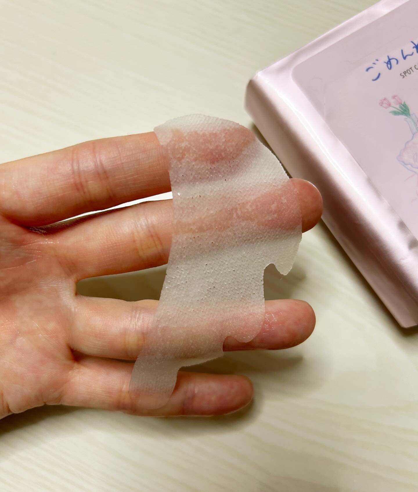 ごめんね素肌　スポットケアマスク/クリアターン/シートマスク・パックを使ったクチコミ（2枚目）