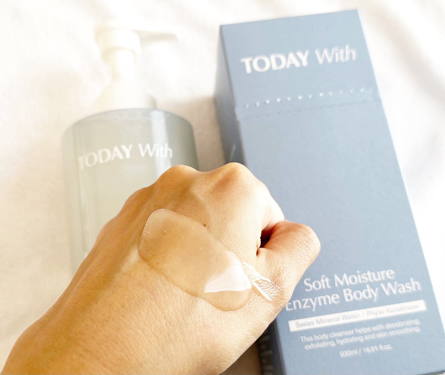 ソフトモイスチャー酵素ボディウォッシュ/TODAY With/ボディソープを使ったクチコミ(2枚目)