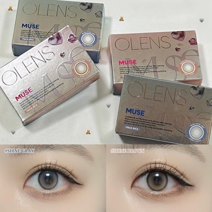 MUSE 1month/OLENS/1ヶ月(1MONTH)カラコンを使ったクチコミ(1枚目)