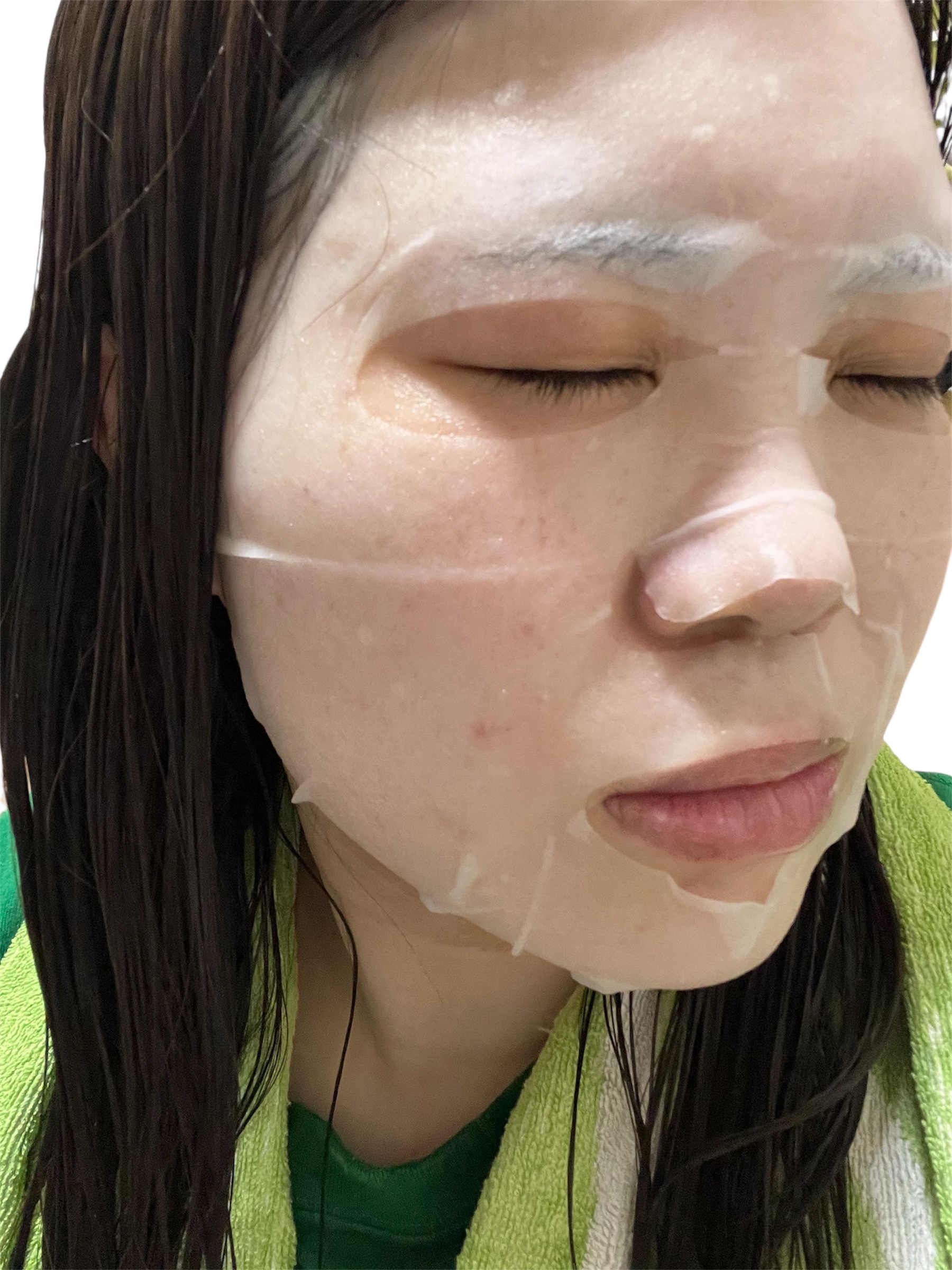 MENTHOLOGY クーリングマスクパック/menthology/シートマスク・パックを使ったクチコミ（3枚目）