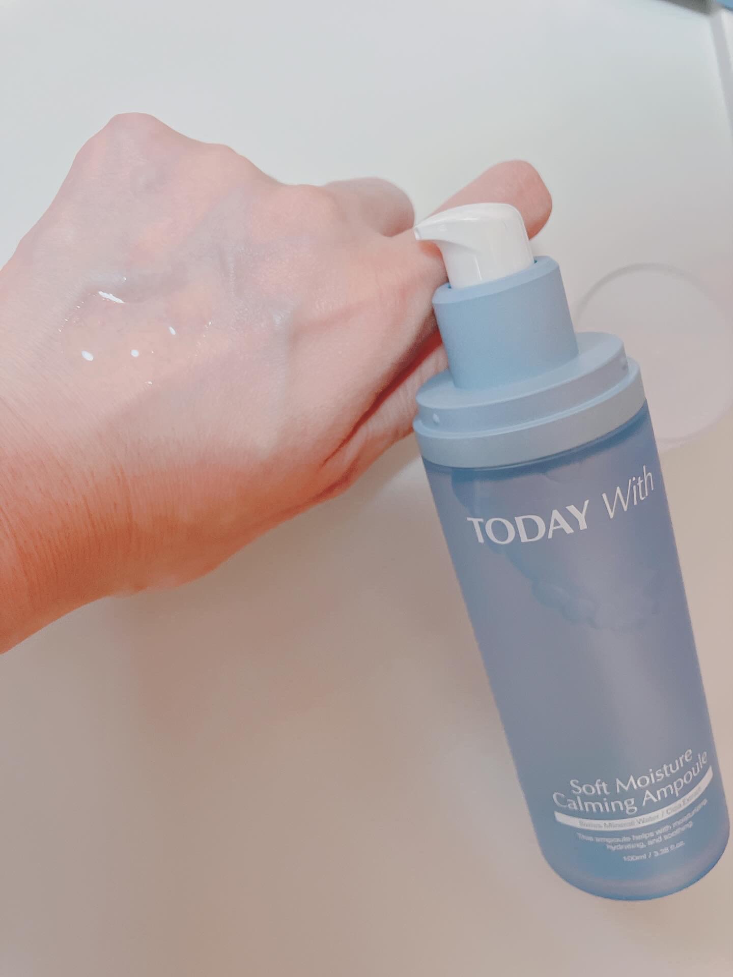 ソフトモイスチャーカーミングアンプル/TODAY With/美容液を使ったクチコミ（3枚目）