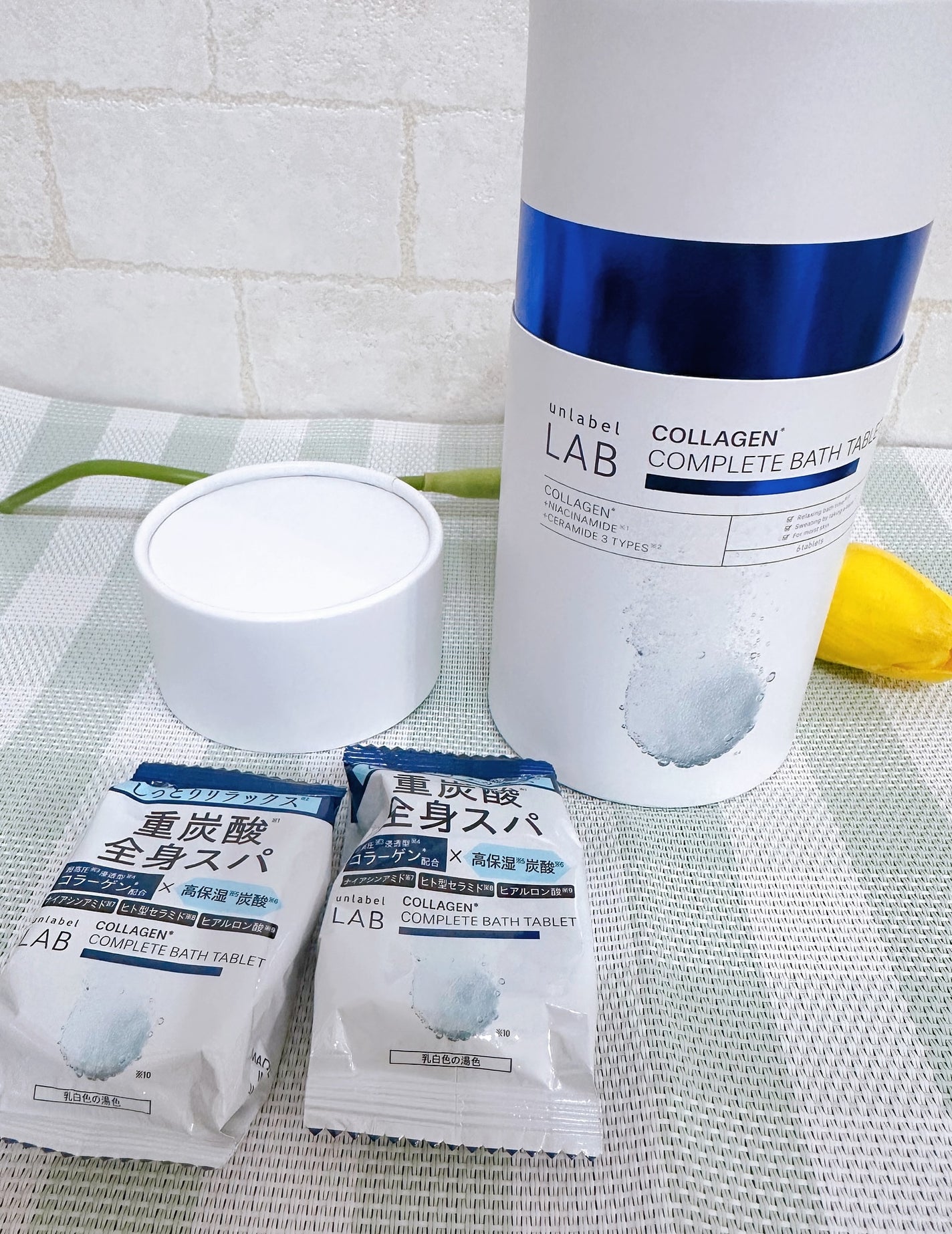 memeフォロバ100 on LIPS 「アンレーベル CO バスタブレットを使用してみました✨...お..」(3枚目)