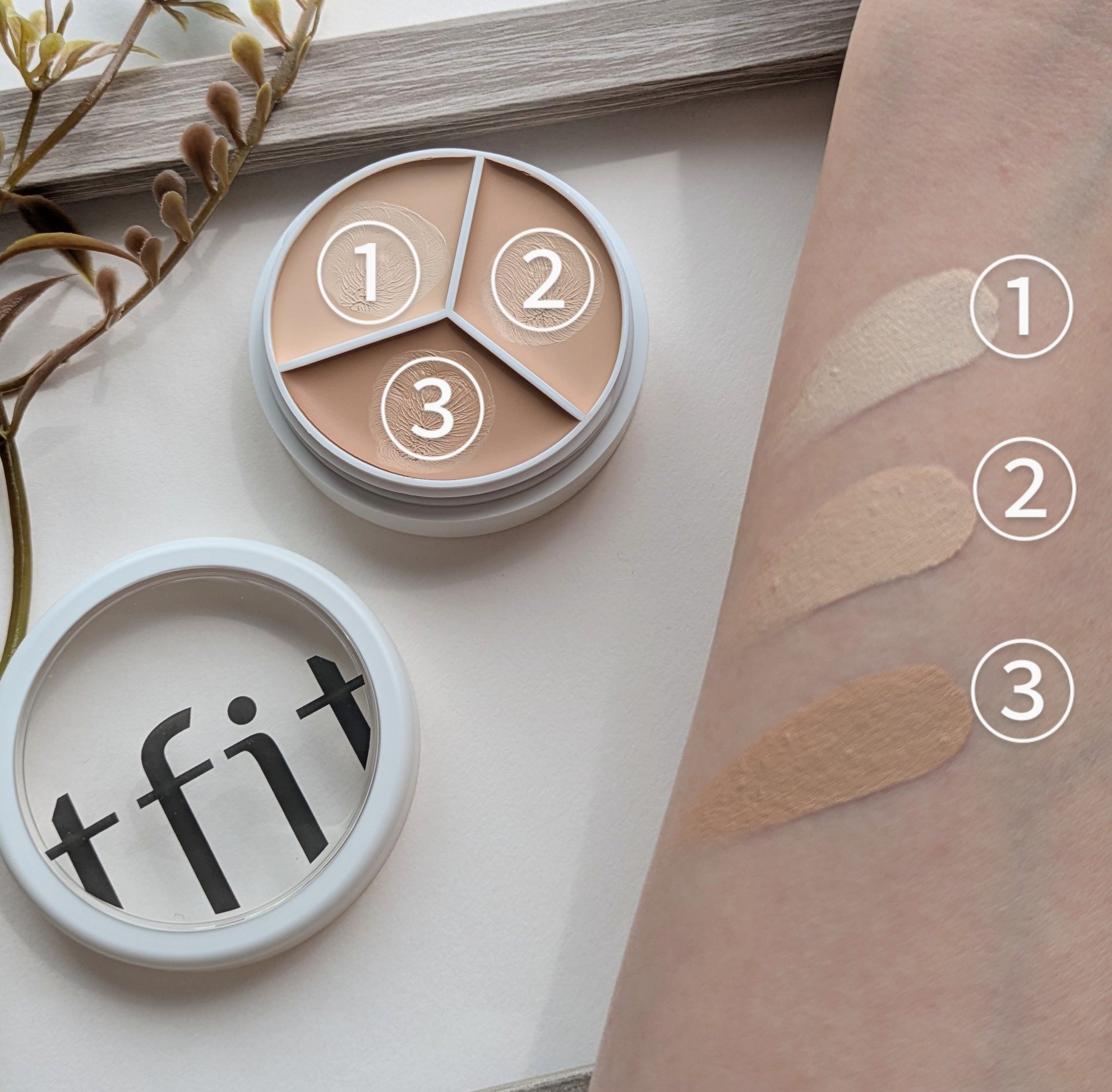 カバーアッププロコンシーラー/TFIT/パレットコンシーラーを使ったクチコミ（3枚目）