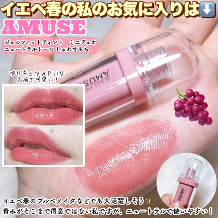 デューティント/AMUSE/リップティントを使ったクチコミ(4枚目)