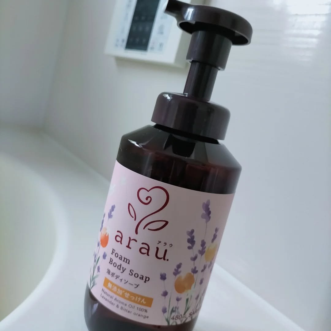 泡ボディソープ/arau.(アラウ)/ボディソープを使ったクチコミ（1枚目）