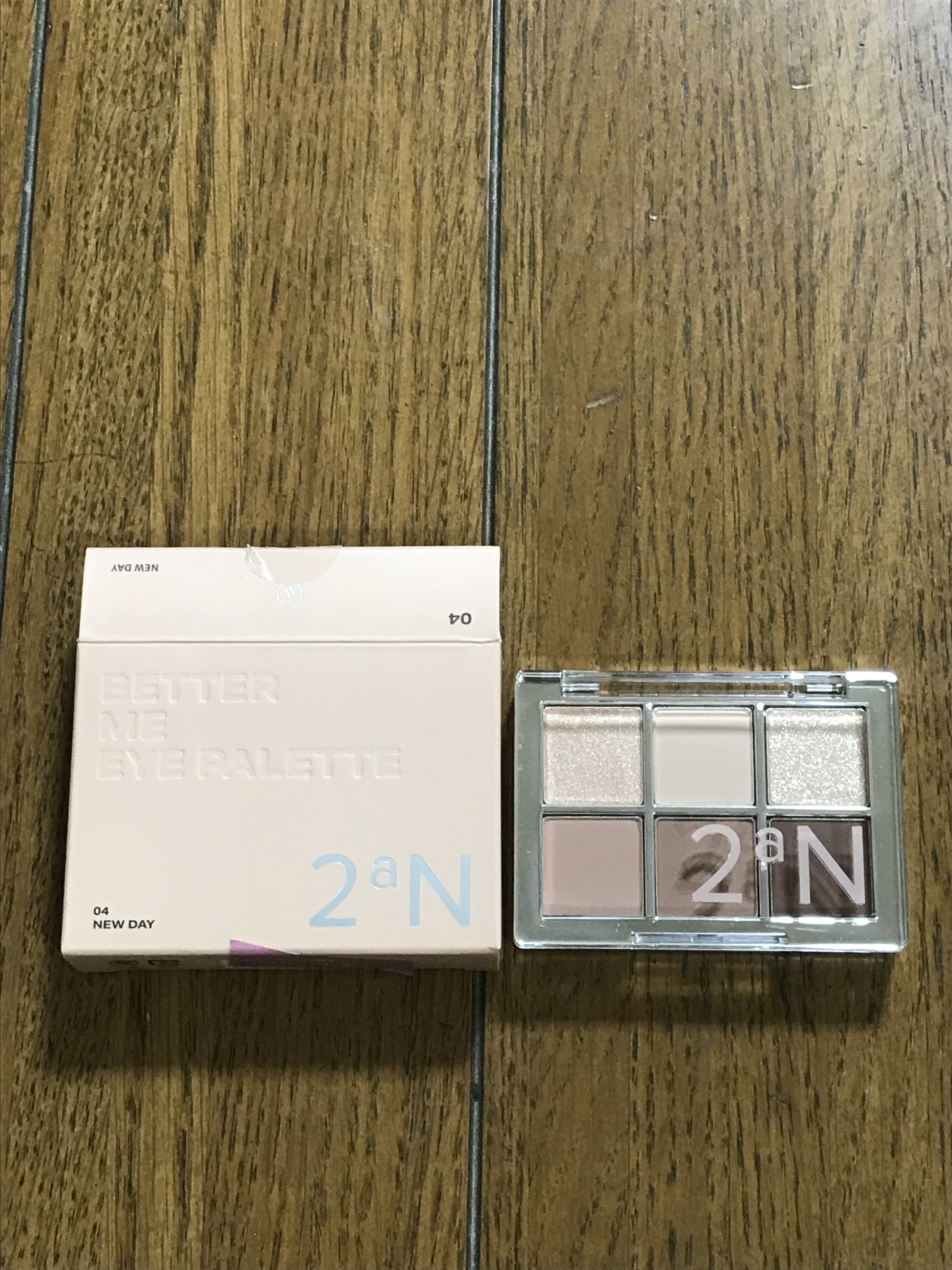 ベターミーアイパレット 04 ニューデイ/2aN/マルチパレットを使ったクチコミ（1枚目）
