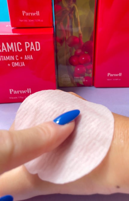 AHA 9.12 オミジャ 陶器肌 ウォッシュオフ セラム/parnell/美容液を使ったクチコミ(6枚目)