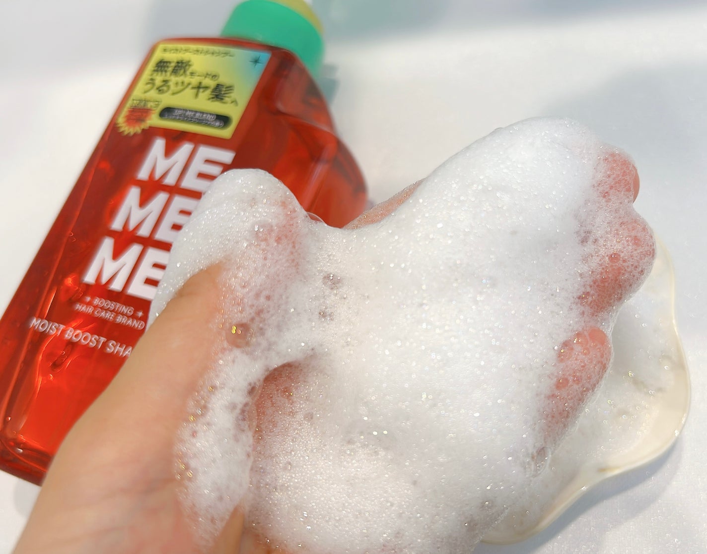 モイストブーストシャンプー/モイストブーストトリートメント/MEMEME/市販シャンプーを使ったクチコミ(7枚目)