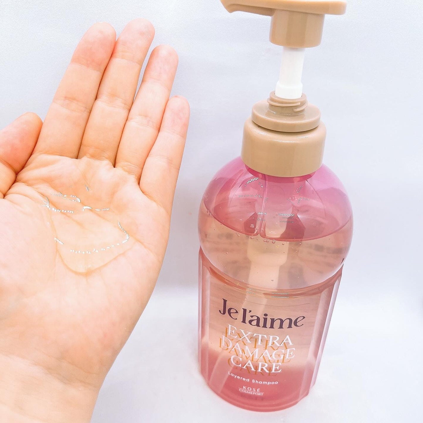 ジュレーム レイヤード シャンプー/ヘアトリートメント (エクストラダメージケア)/Je l'aime/市販シャンプーを使ったクチコミ(3枚目)