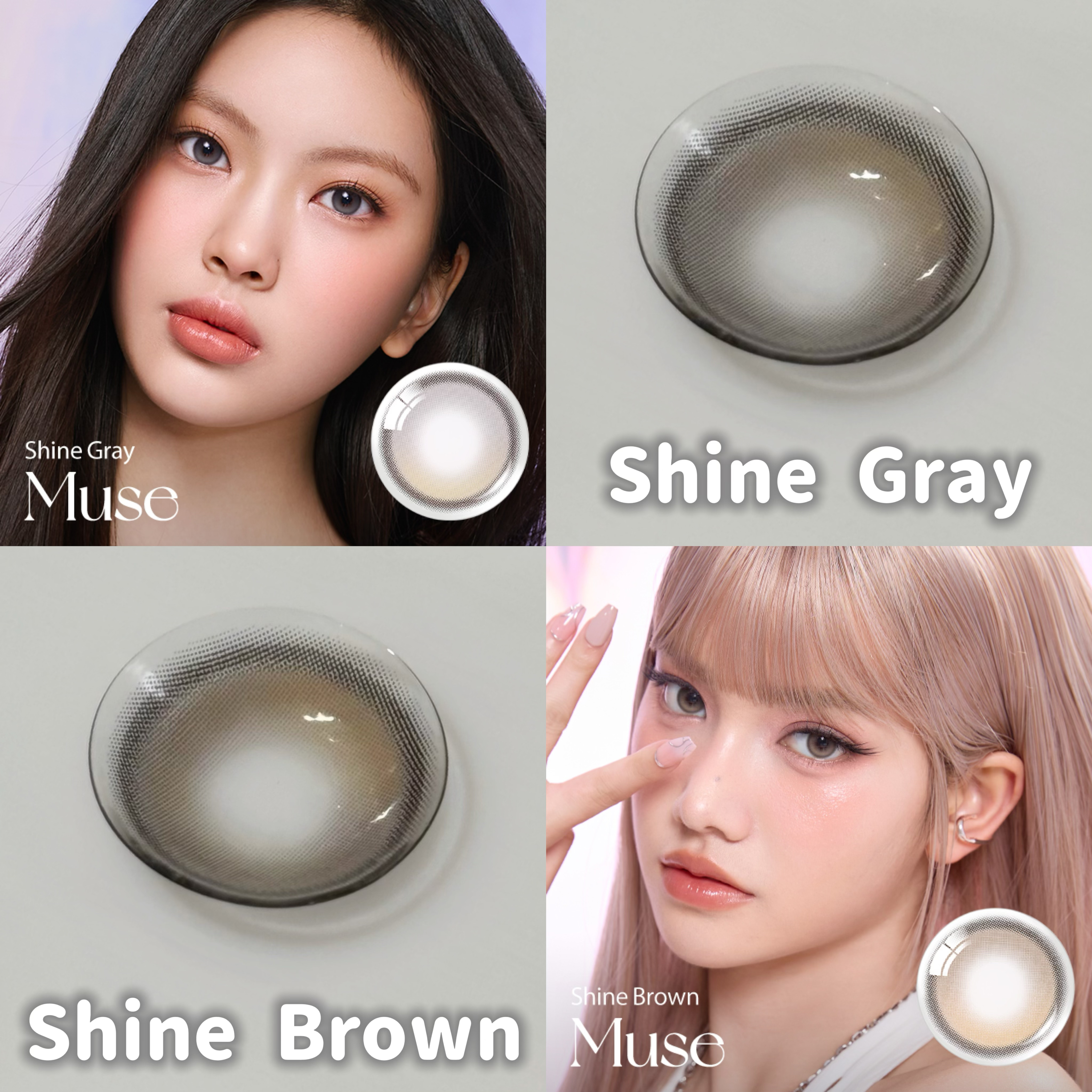 MUSE 1month/OLENS/１ヶ月（１MONTH）カラコンを使ったクチコミ（2枚目）