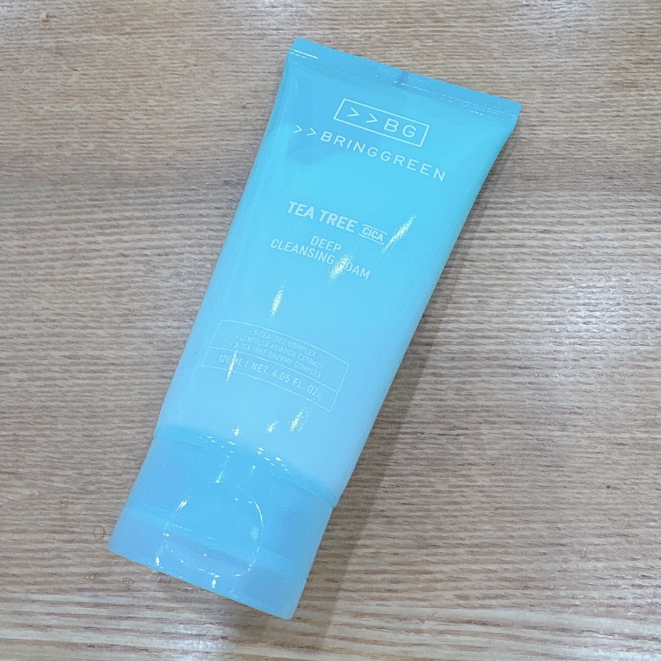 ティーツリーＣクレンジングフォーム/BRING GREEN/洗顔フォームを使ったクチコミ（3枚目）