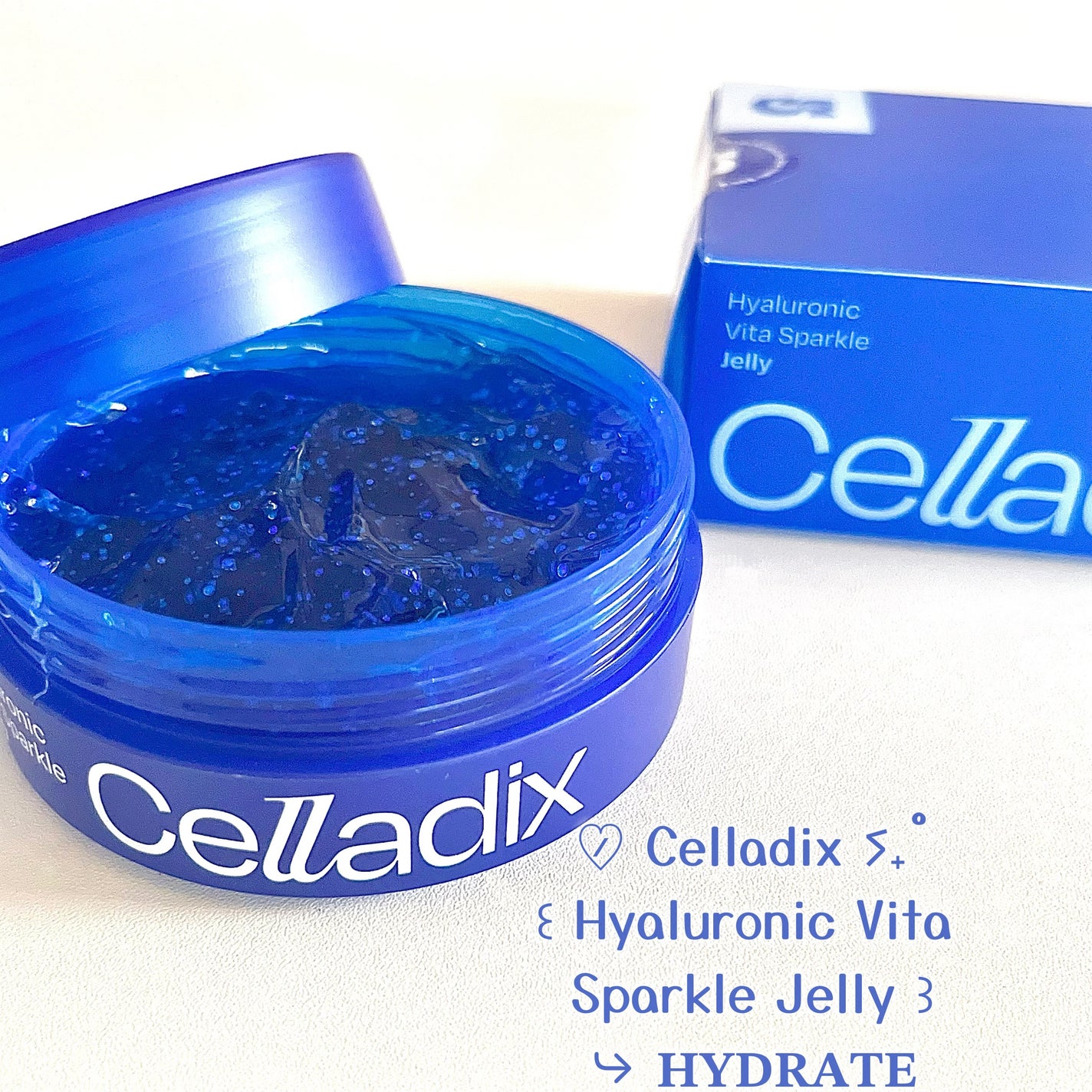 ヒアルロニック ビタ スパークル ゼリー/Celladix/フェイスクリームを使ったクチコミ(1枚目)